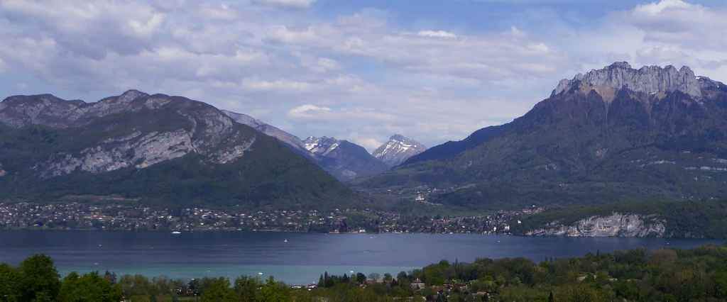 Lac d'Annecy de Veyrier au Roc de Chère