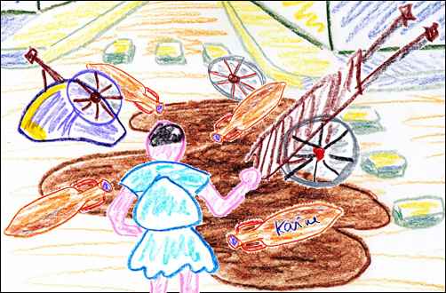 Accident avec le garum