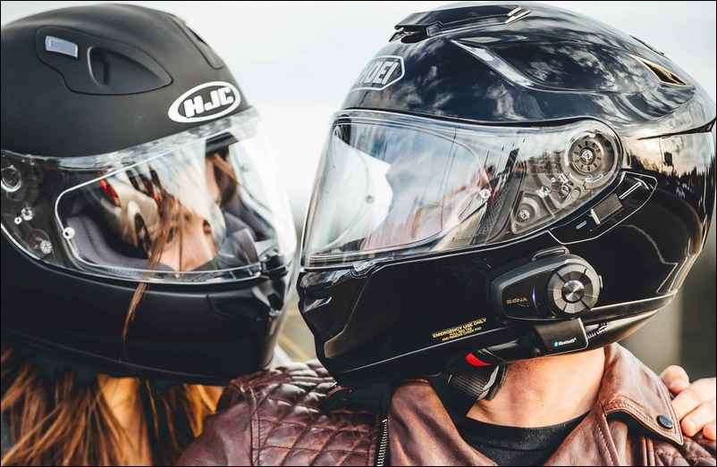 Casques de moto