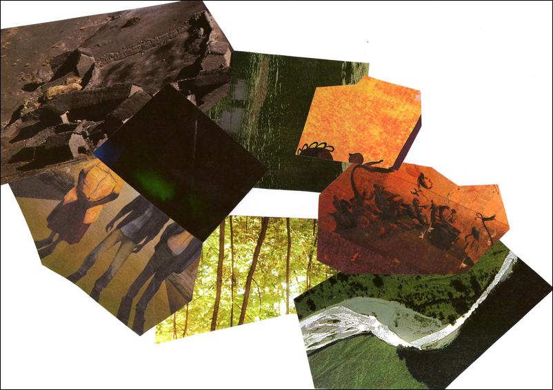 Indifférence, collage Jacques Bouchut