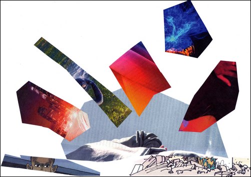 Guerres et terrorisme : villes, collage Jacques Bouchut