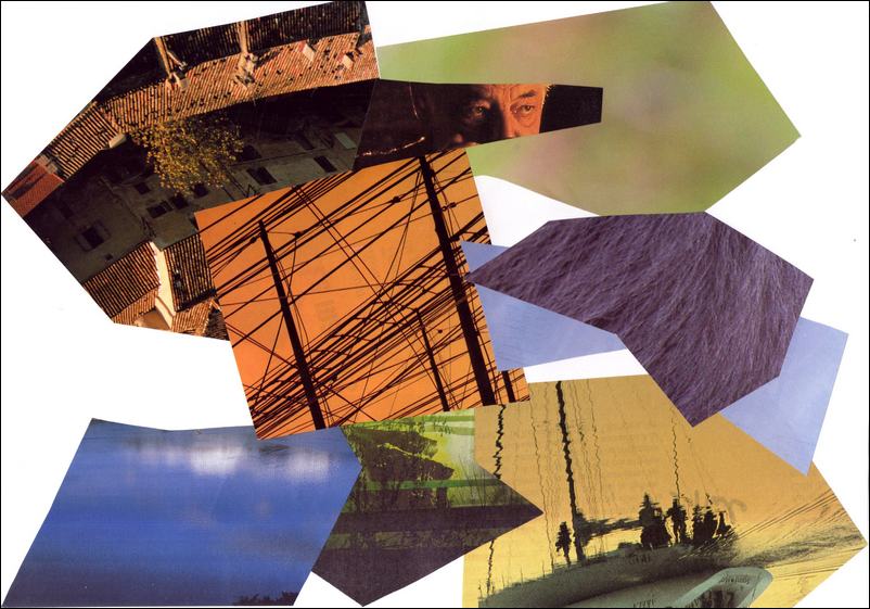 Le vent du large, collage Jacques Bouchut