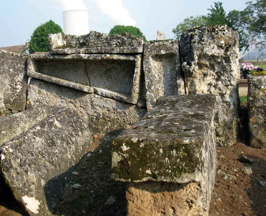Nécropole mérovingienne, photo Jacques Bouchut